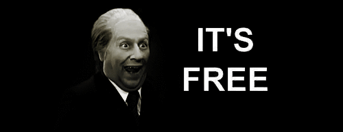 It's free